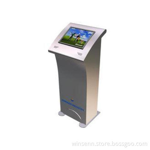 Public Tourism Information LCD Touch Screen Kiosk Device fo